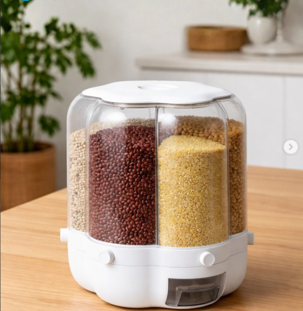 360° Rotating Grain & Pulse Dispenser