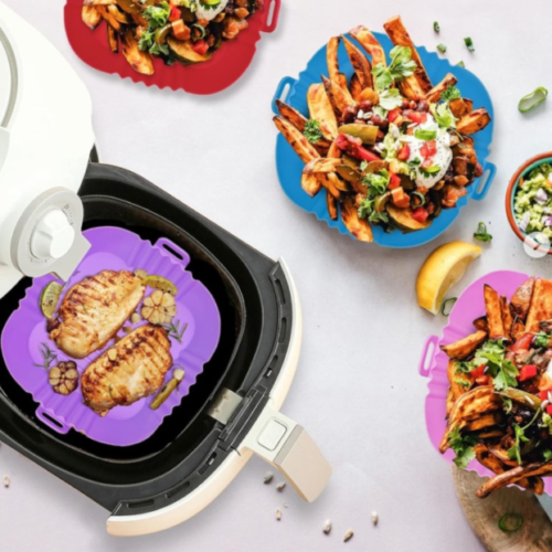 Reusable Silicone Air Fryer Basket
