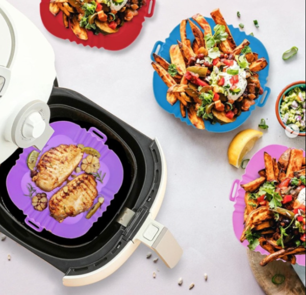 Reusable Silicone Air Fryer Basket