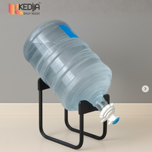 Water Bottle Stand with Dispenser Valve