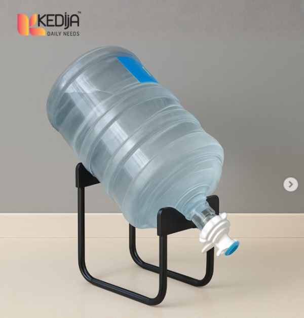Water Bottle Stand with Dispenser Valve