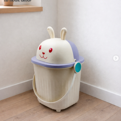 Cute Bunny Dustbin for Kids