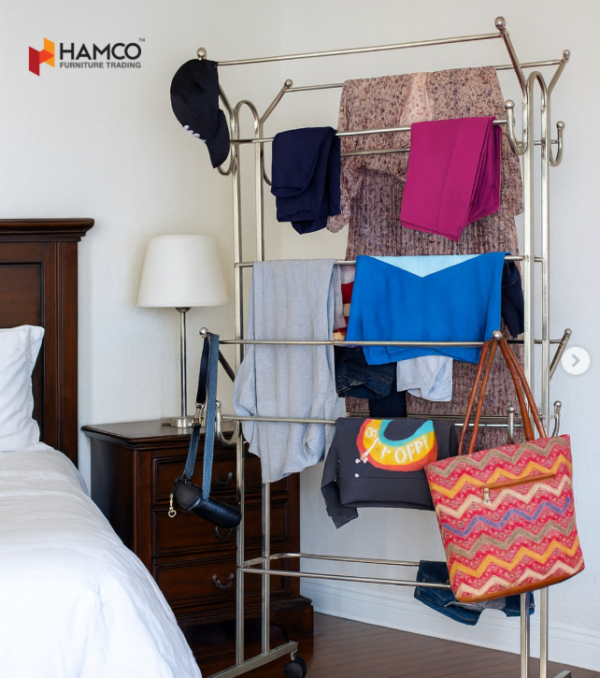 Diamond Multi-Layer Cloth Stand