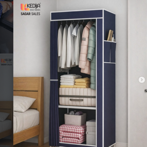 Durable Plastic Clothing Storage Wardrobe