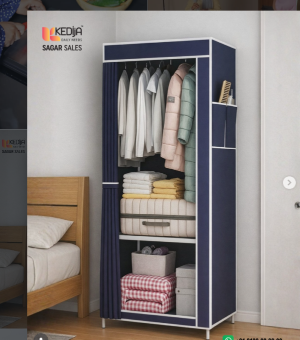 Durable Plastic Clothing Storage Wardrobe