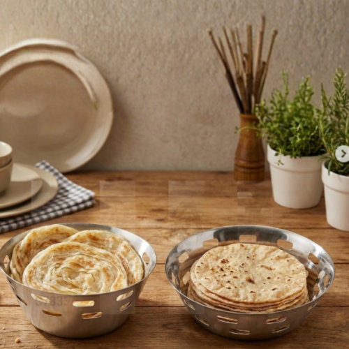 Stainless Steel Bread Basket
