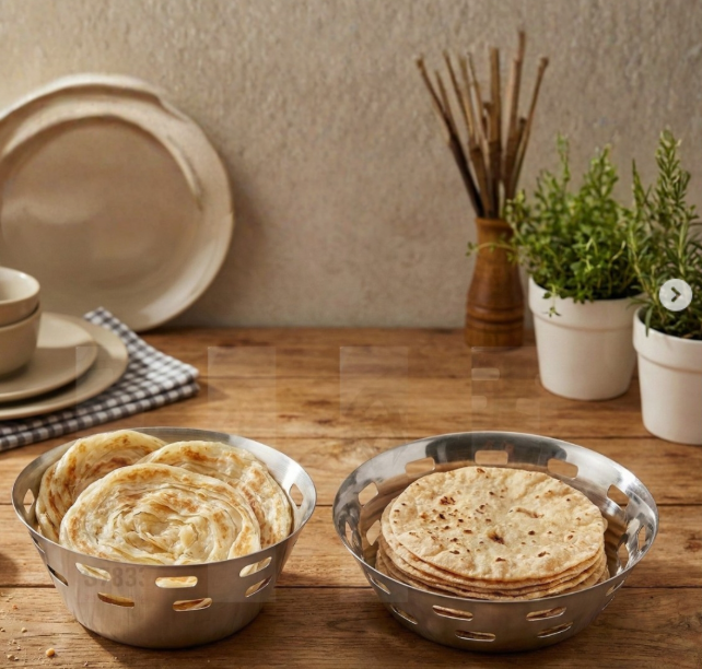 Stainless Steel Bread Basket